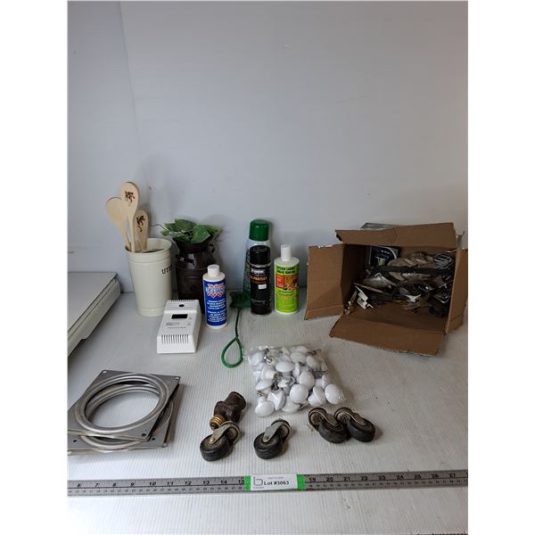 Electrical Equipment, Casters, Tile Grout, Utensil Holder, Fish Net, Misc