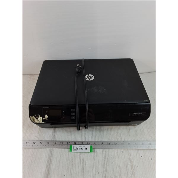 HP Envy 4500 Black Photo Scanner, Copier, Printer Powers On