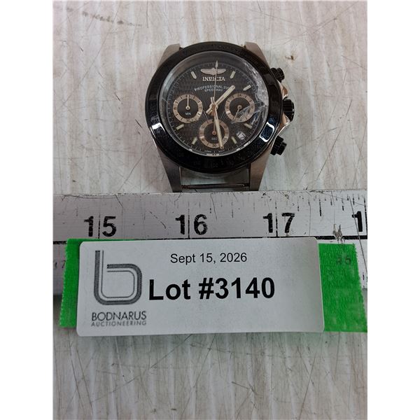 Invicta Professional 200M Speedway Wristwatch As-Is