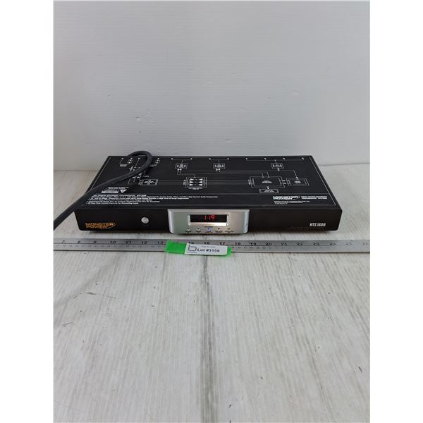 Power Monster Home Theater Reference Ppwer Center Powers On