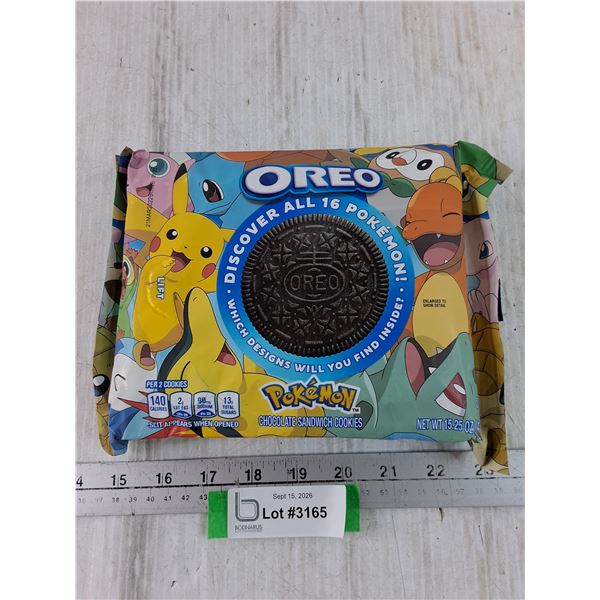 Pokémon Oreos 2021 Sealed, Expires March 2022
