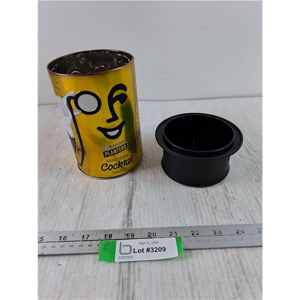 Planters Mr Peanut Metal Can