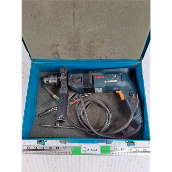 Bosch Corded Drill - Powers On, As Is
