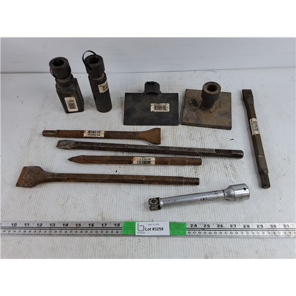 Riveters, Chisels, 3/8" Extension