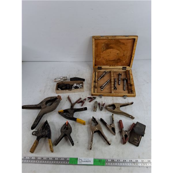 Clamps, Deming Drills & Misc