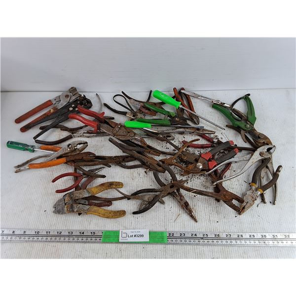 Pliers, Needle Nose Pliers, Screwdrivers, Tin Shears