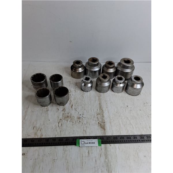 (12) 1" Sockets (4-ITC & 8-Gray)