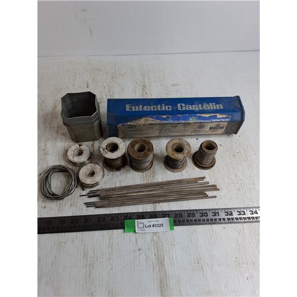 Various Rolls of Solder & Solder Rods