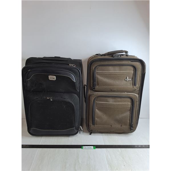 (2) Roller Suitcases (Jeep & Atlantic) - Largest = 15x9x22" - Pickup Preferred
