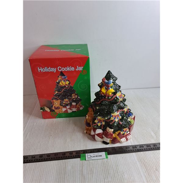 Christmas Themed Cookie Jar