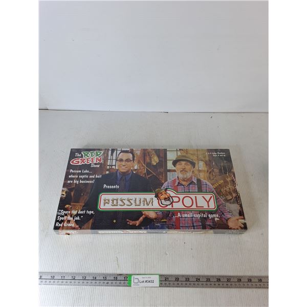 Possum-opoly Game Board (NIB)