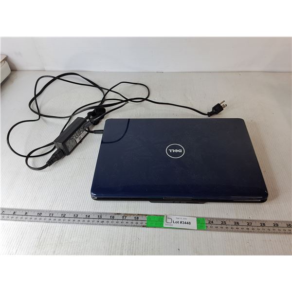 Dell 15.5" Laptop & Cord- Powers On