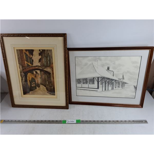 Framed Wall Art Prints 21  x 17 