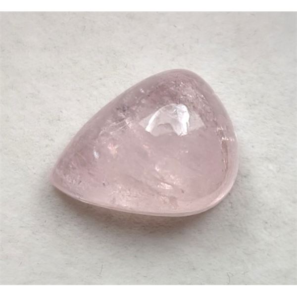 *^15.17 ct Certified Pink Morganite gemstone ($11,377 Appraisal)