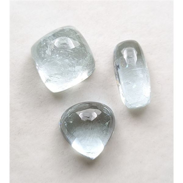 *^16.39 ct Certified Aquamarine gemstone parcel ($13,650 Appraisal)
