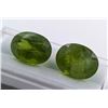 Image 2 : *^25.8 ct Certified Himalayan Peridot gemstone pair ($12,900 Appraisal)