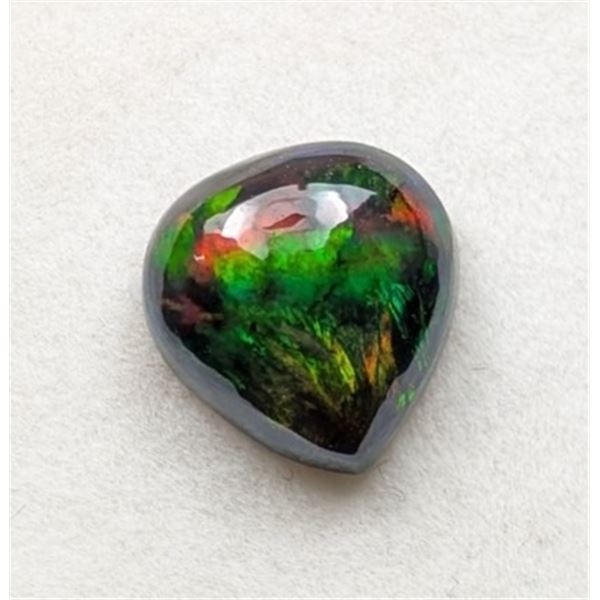 *^1.92 ct Certified Black Opal gemstone ($4,800 Appraisal)