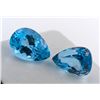 Image 2 : *^49.33 ct Certified Royal Blue Topaz gemstone pair ($12,550 Appraisal)