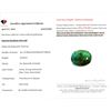 Image 3 : *^20.85 ct Certified Emerald gemstone ($31,275 Appraisal)