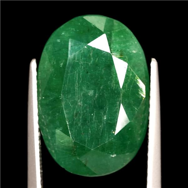 *^11.2 ct Certified Emerald gemstone ($8,600 Appraisal)