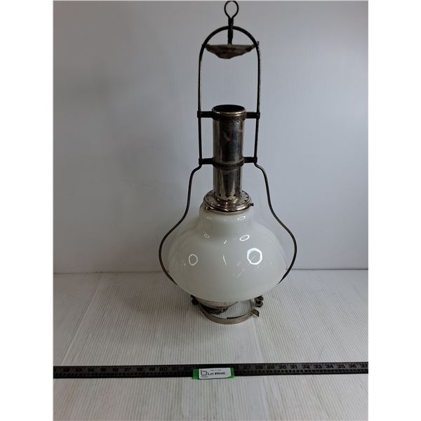 * Antique Aladdin Model 5 Hanging Lamp