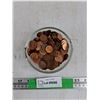 Image 1 : Pyrex Glass Bowl & Pennies
