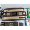 Image 2 : Intellivision Gaming Console & Assorted Game Cartridges - Auto Racing, Astrosmash, Mouse Trap, Misc
