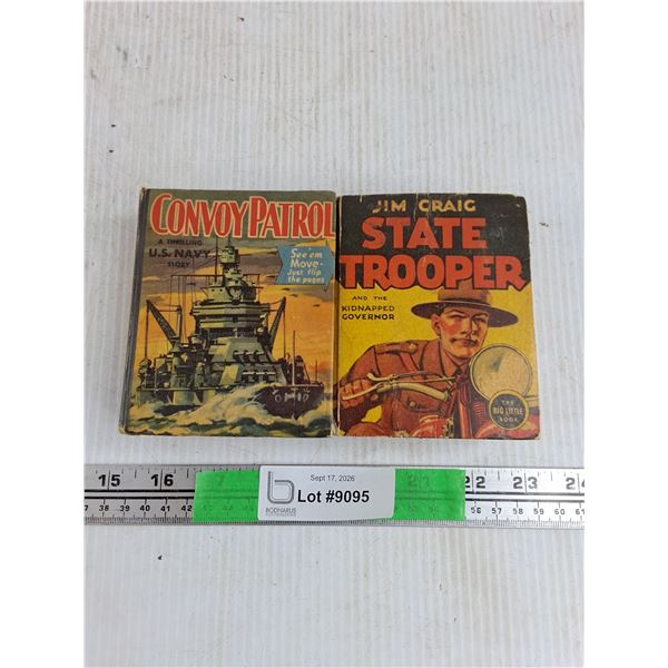Vintage Convoy Patrol & State Trooper Big Little Books