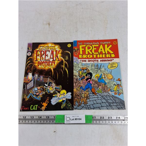 The Fabulous Furry Freak Brothers Comics