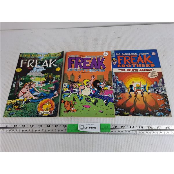 The Fabulous Furry Freak Brothers Comics