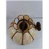 Image 2 : Stained Glass Chandelier - As Is