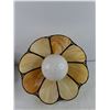 Image 3 : Stained Glass Chandelier - As Is