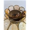 Image 4 : Stained Glass Chandelier - As Is