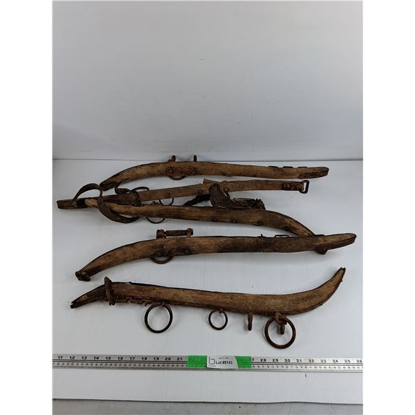 Vintage Wooden Horse Hames