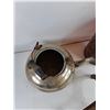 Image 3 : Metal Tea Pot, Stand & Glass Jug