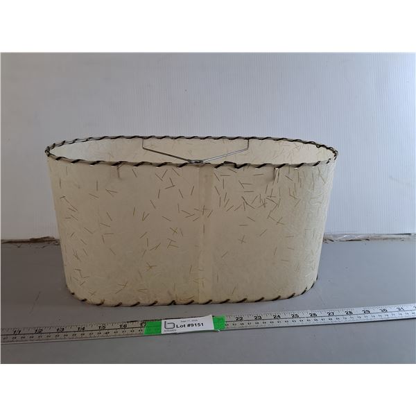 MCM Parchment Style Lamp Shade 16" x 7.75" x 8"