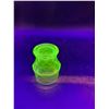 Image 4 : Uranium Glass Tumbler 4"