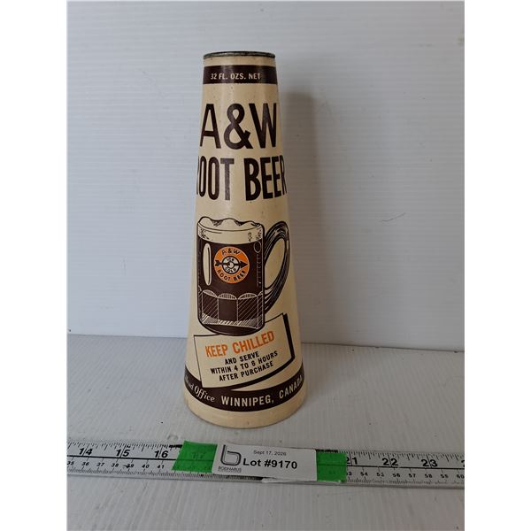 Vintage A & W Rootbeer Cone 10"