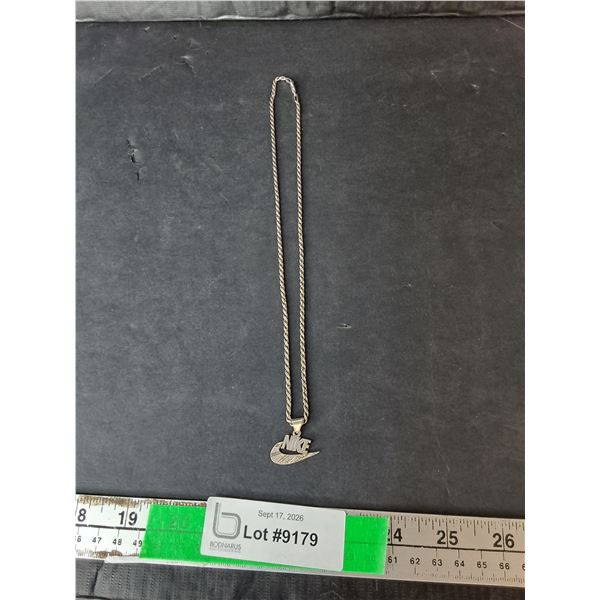 Nike Sterling Silver Necklace