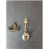Image 2 : (2) Nordic Themed Sterling Silver Pins