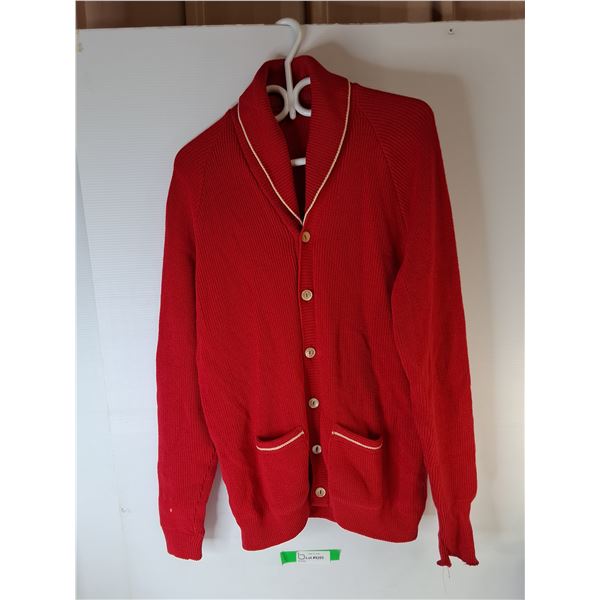 Vintage Men's Curling Sweater- Approx. L