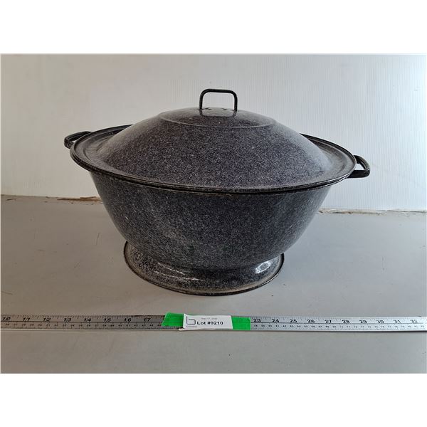 Enamelware Dough Riser 17.5" Diameter- Can't Ship