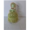 Image 2 : Woman Musical Ceramic Trinket Box 7.5"- Working