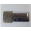 Image 3 : (2) Vintage Metal Cigarette Cases