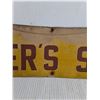 Image 2 : "Foster's Store" Sign - 35" x 6"