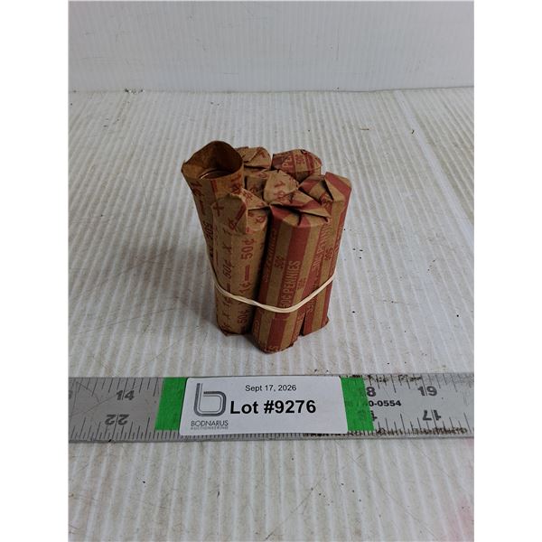 (7) Rolls of Canadian Pennies