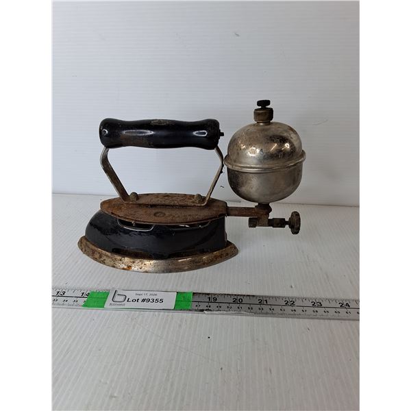 Vintage Gas Clothes Iron