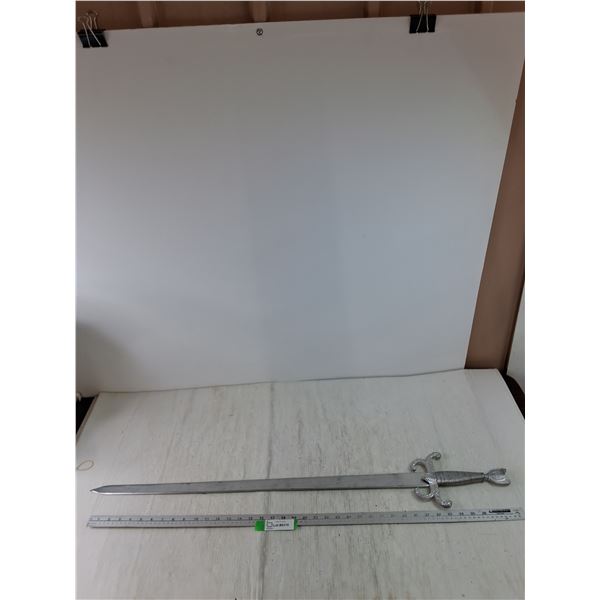 Casted Metal Decorative Sword