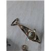 Image 8 : Elephant Ring Holder, Candlestick, Open-Faced Pocket Watch Case, Dolphin Bottle Opener