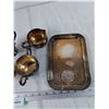 Image 2 : (2) Sets of Tea Creamer & Sugar Cups with Underplates